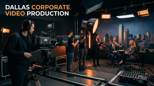 Corporate Video Production in Dallas: How Much Does It Cost?