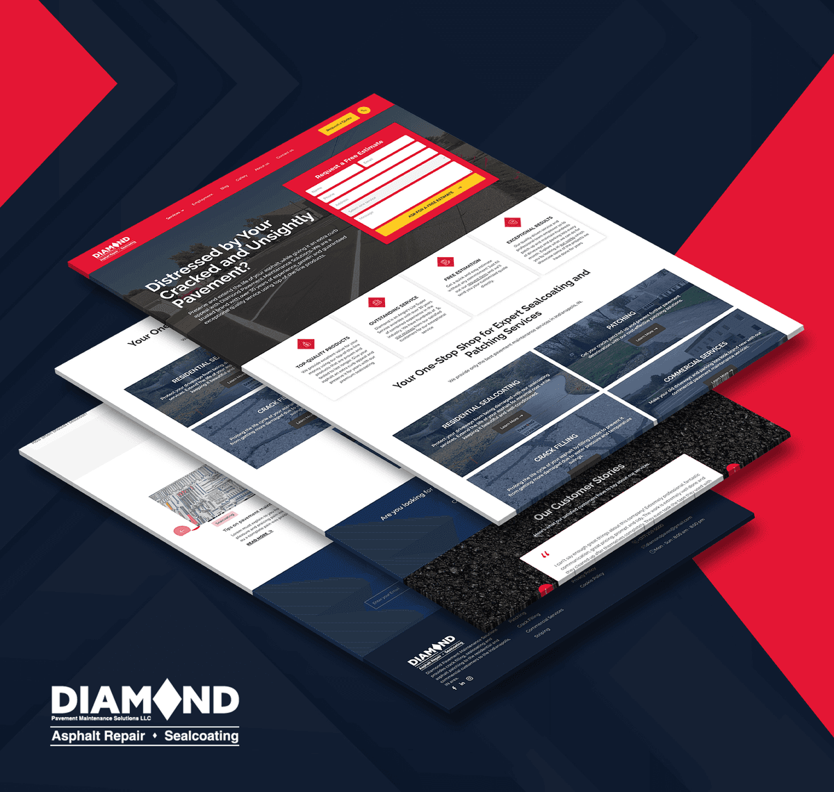Diamond Seal Coating and Asphalt