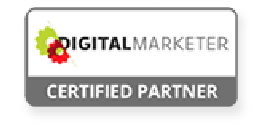 DigitalMarketer Certified Partner badge